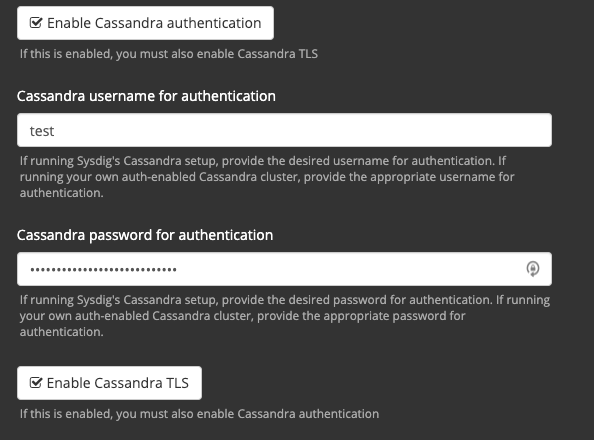 Enable Cassandra Authentication
